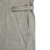 Изображение товара Халат махровый из чесаного хлопка серого цвета из коллекции Essential, размер L