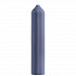 Свеча декоративная синего цвета из коллекции Edge, 25,5 см