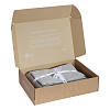 Изображение товара Комплект постельного белья из премиального сатина серого цвета из коллекции Essential, 200х220 см