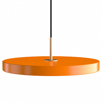 Светильник подвесной Asteria, Ø43x14 см, оранжевый