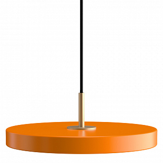 Светильник подвесной Asteria, Ø31x10,5 см, оранжевый