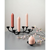 Изображение товара Свеча декоративная бежево-розового цвета из коллекции Edge, 10,5 см