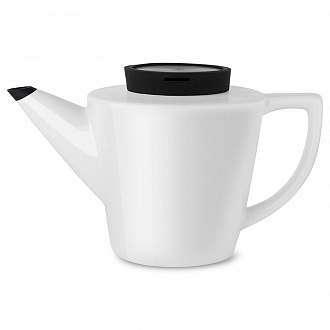 Чайник заварочный с ситечком Viva Scandinavia, Infusion, 1 л, черно-белый