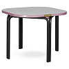 Изображение товара Столик кофейный Ror, 50х50 см, черный/серый/розовый