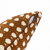 Изображение товара Чехол на подушку из хлопка Polka dots карамельного цвета из коллекции Essential, 40x60 см