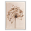 Изображение товара Панно декоративное Plant с белой рамой, 50х70 см