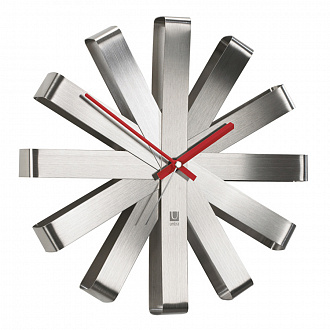 Часы настенные Ribbon, Ø31 см, сталь