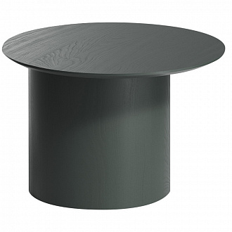 Столик со смещенным основанием Type, Ø60х41 см, темно-серый