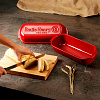 Изображение товара Форма для выпечки итальянского хлеба, 39,5x16x15 cм, красная