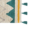 Изображение товара Ковер из хлопка с контрастным этническим орнаментом из коллекции Ethnic, 70х160 см