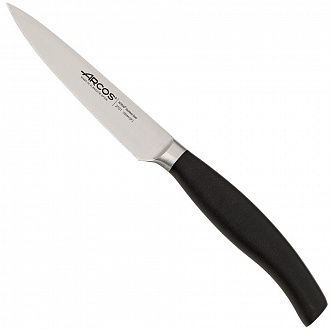 Нож для чистки Clara, 10 см, черная рукоятка