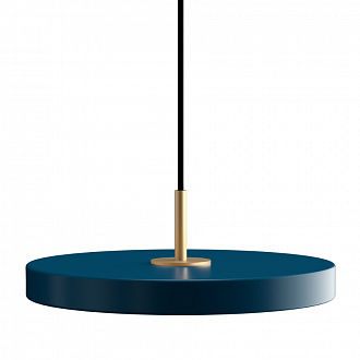 Светильник подвесной Asteria, Ø31х10,5 см, голубой