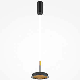 Светильник подвесной Modern, El, Ø15,3х327 см, черный/золото