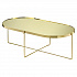 Стол Josen, 120х60 см, золотой