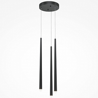 Светильник подвесной Modern, Cascade, 3 лампы, 3,5х110х219,3 см, черный