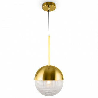 Светильник подвесной Modern, Joyce, 1 лампа, Ø20х53 см, латунь