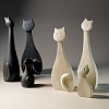 Изображение товара Фигура декоративная Mandolin Cats, 8х5х16 см, темно-серая