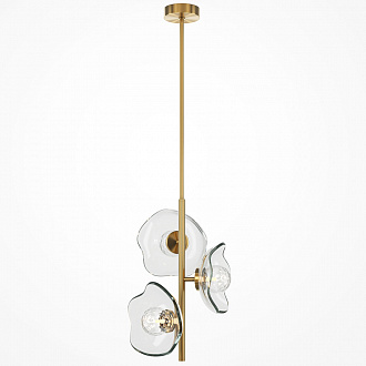 Светильник подвесной Modern, Miracle, 3 лампы, Ø31х97 см, латунь