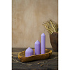 Изображение товара Свеча декоративная цвета лаванды из коллекции Edge, 16,5см