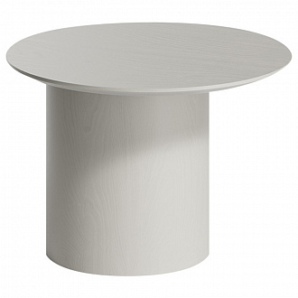 Столик со смещенным основанием Type, Ø50х37,5 см, серо-бежевый