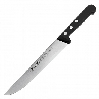 Нож кухонный разделочный Universal, 19 см, черная рукоятка
