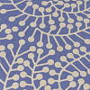 Изображение товара Подушка декоративная фиолетового цвета с принтом Спелая Смородина из коллекции Scandinavian touch, 45х45 см