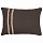 Подушка декоративная базовая Braids серо-коричневого цвета из коллекции Ethnic, 30х45 см