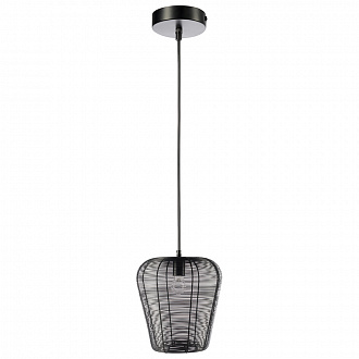 Светильник подвесной Vinger, Ø28х30 см, черный