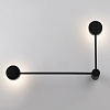 Изображение товара Светильник настенный левосторонний Modern, Tactic, 2 лампы, 8х52х32,5см, черный