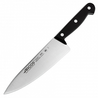Нож кухонный профессиональный Universal, 17,5 см, черная рукоятка