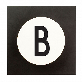 Крючок B Design Letters, AJ vintage ABC