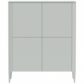 Шкаф Type, 45х100х120 см, светло-серый