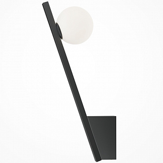 Светильник настенный Modern, Kazimir, 1 лампа, 10х17,6х35 см, черный