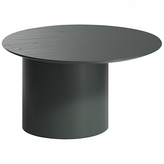 Столик со смещенным основанием Type, Ø70х41 см, темно-серый