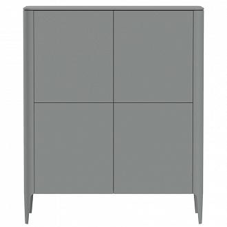 Шкаф Type, 45х100х120 см, серый