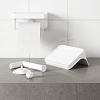 Изображение товара Держатель для туалетной бумаги с полкой Flex Adhesive, белый