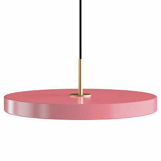 Светильник подвесной Asteria, Ø43x14 см, розовый