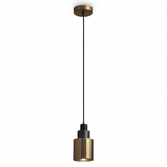 Светильник подвесной Loft, Moke, 1 лампа, Ø10х19 см, серый
