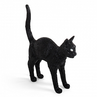Светильник настольный Jobby The Cat, черный