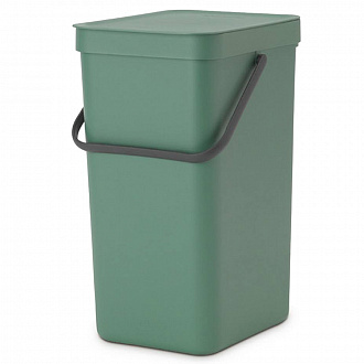 Бак для мусора Brabantia, Sort&Go, 16 л, темео-зеленый