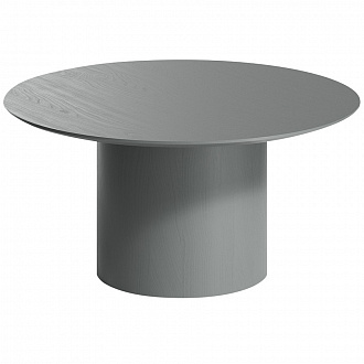 Столик Type, Ø80х41 см, серый