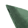 Изображение товара Чехол на подушку фактурный из хлопкового бархата зеленого цвета  из коллекции Essential, 45х45 см