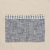 Изображение товара Фартук из плотного хлопка с контрастным карманом синего цвета из коллекции Essential, 70х80 см