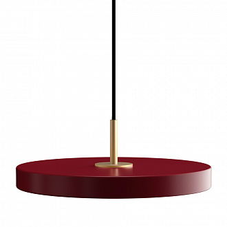 Светильник подвесной Asteria, Ø31х10,5 см, красный