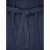Изображение товара Халат из многослойного муслина темно-синего цвета из коллекции Essential, размер S