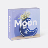 Изображение товара Ваза для цветов Moon, 18 см, синяя