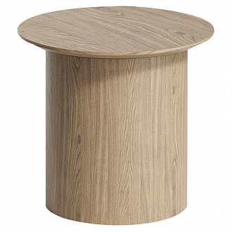 Столик Type, Ø40х37,5 см, беленый дуб