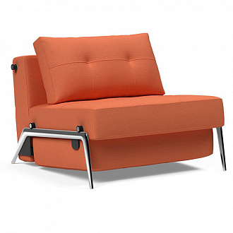 Кресло Cubed 02 Aluminium, 95х103х79, оранжевое
