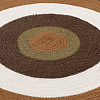 Изображение товара Ковер из хлопка Target коричневого цвета из коллекции Ethnic, Ø120 см