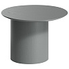 Изображение товара Столик со смещенным основанием Type, Ø50х37,5 см, серый